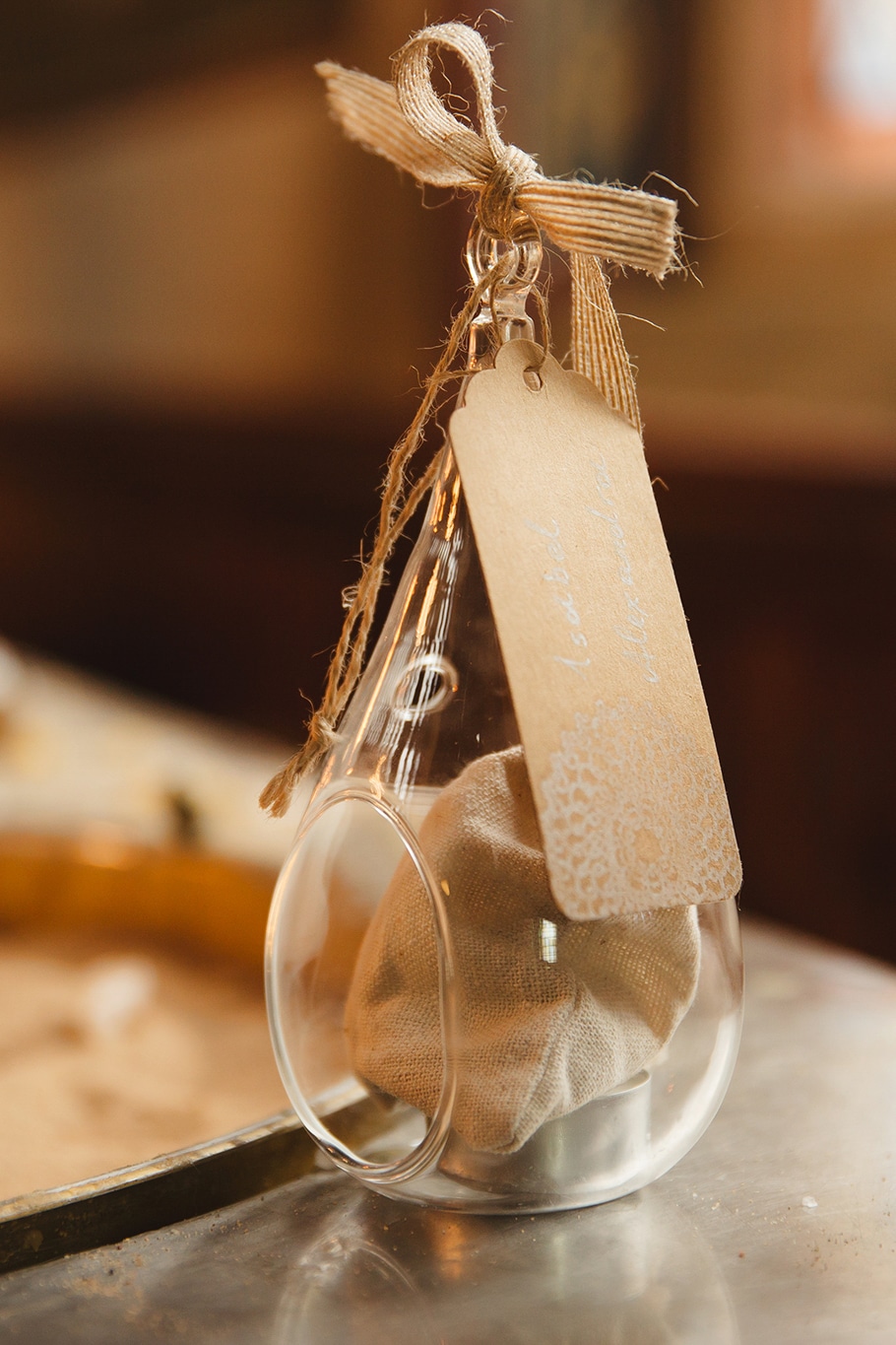 Chrsitening decoration in a church.